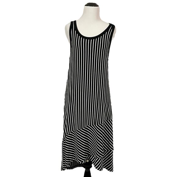CAbi ATC Wink Dress (Style 5946) - Black/White - Medium - Picture 5 of 12